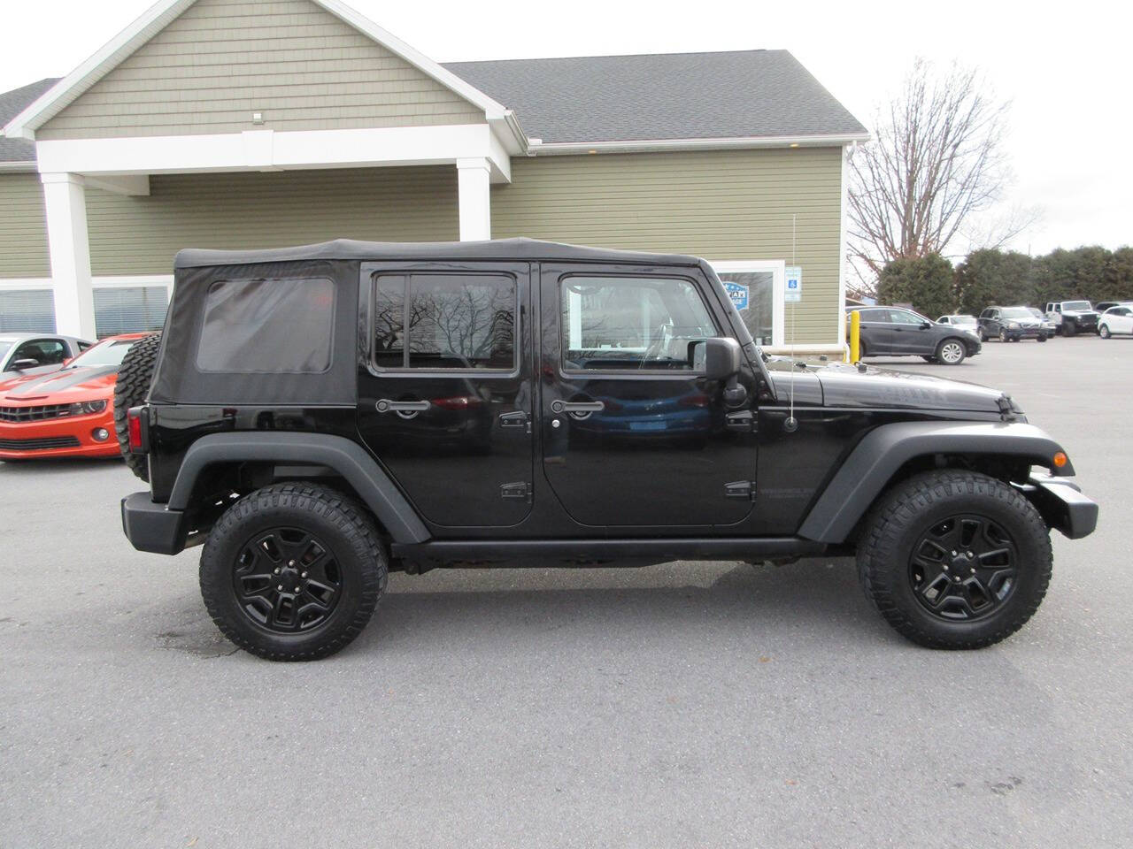 2014 Jeep Wrangler Unlimited for sale at FINAL DRIVE AUTO SALES INC in Shippensburg, PA