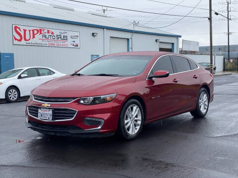 2017 Chevrolet Malibu for sale at SUPER AUTO SALES STOCKTON in Stockton CA