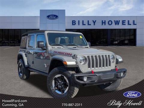 2021 Jeep Wrangler Unlimited for sale at BILLY HOWELL FORD LINCOLN in Cumming GA