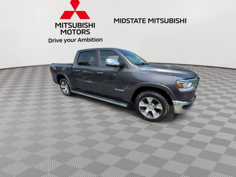 Used 2021 RAM Ram 1500 Pickup Laramie with VIN 1C6SRFJT8MN777231 for sale in Auburn, MA