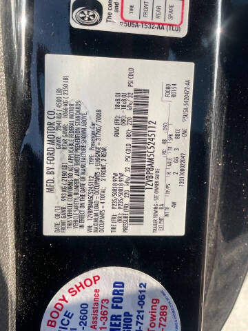 2012 Ford Mustang V6 Premium
