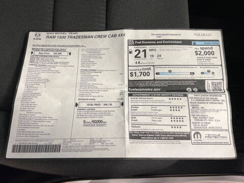 2022 RAM 1500 Tradesman