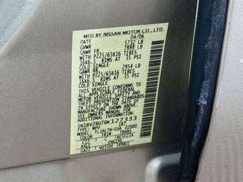 2006 Nissan Quest 3.5 SL