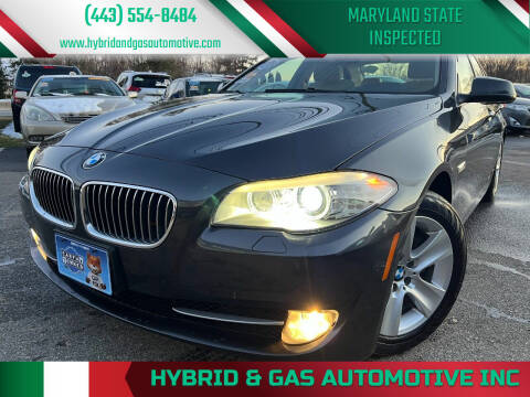 2013 BMW 5 Series for sale at Hybrid & Gas Automotive Inc in Aberdeen MD