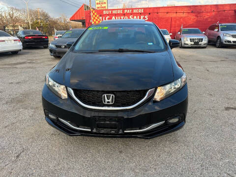 2015 Honda Civic for sale at H&C Auto Sales in Balch Springs TX