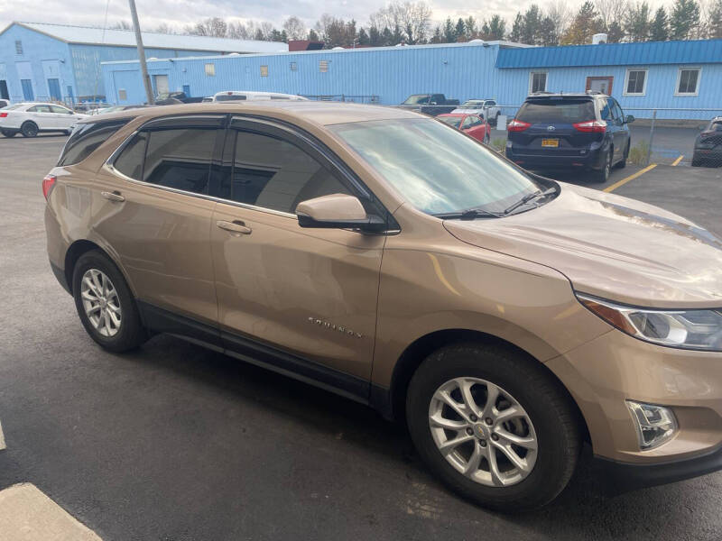 Used 2018 Chevrolet Equinox LT with VIN 2GNAXJEV1J6321149 for sale in Spencerport, NY