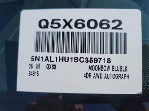 2025 Infiniti QX60 Autograph