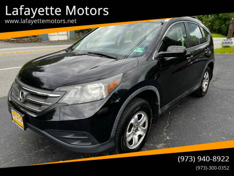 2013 Honda CR-V for sale at Lafayette Motors in Lafayette NJ