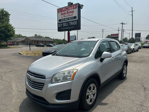 2016 Chevrolet Trax for sale at Unlimited Auto Group in West Chester OH