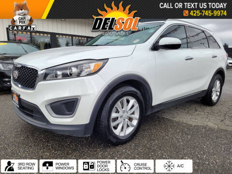 2016 Kia Sorento for sale at Del Sol Auto Sales in Everett WA