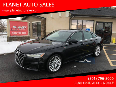 2016 Audi A6 for sale at PLANET AUTO SALES in Lindon UT