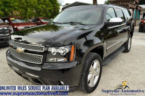 2011 Chevrolet Suburban for sale at Supreme Automotive in Land O Lakes FL