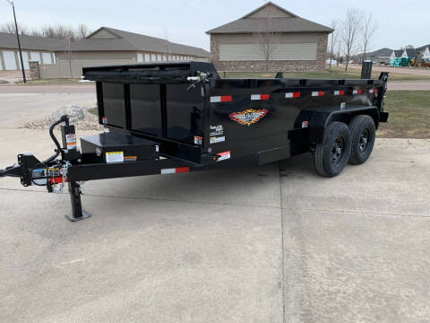 2023 H&H DBW-14 14k Dump Trailer #0090