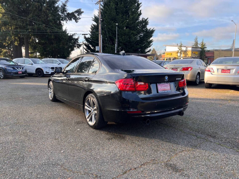 2013 BMW 3 Series for sale at PLATINUM AUTO SALES INC in Lacey, WA