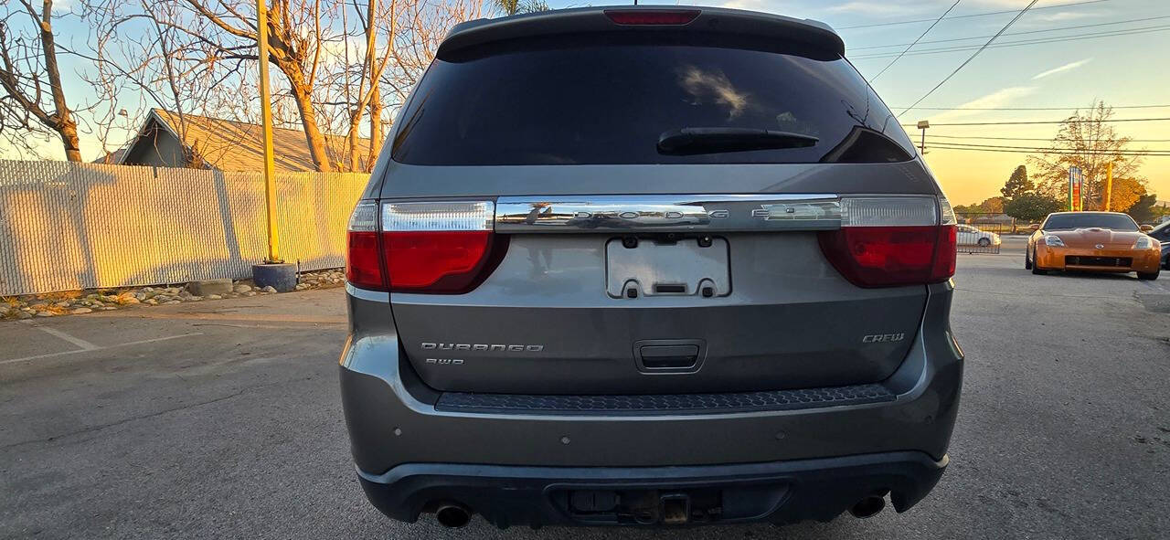 2011 Dodge Durango for sale at High Rev Autos in Fontana, CA