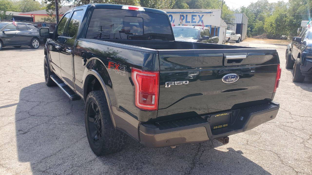 Used Car 2016 Ford F-150  Lariat 4x4 4dr Supercrew 6.5 Ft. Sb For Sale Under $25,000 In San Antonio, Texas