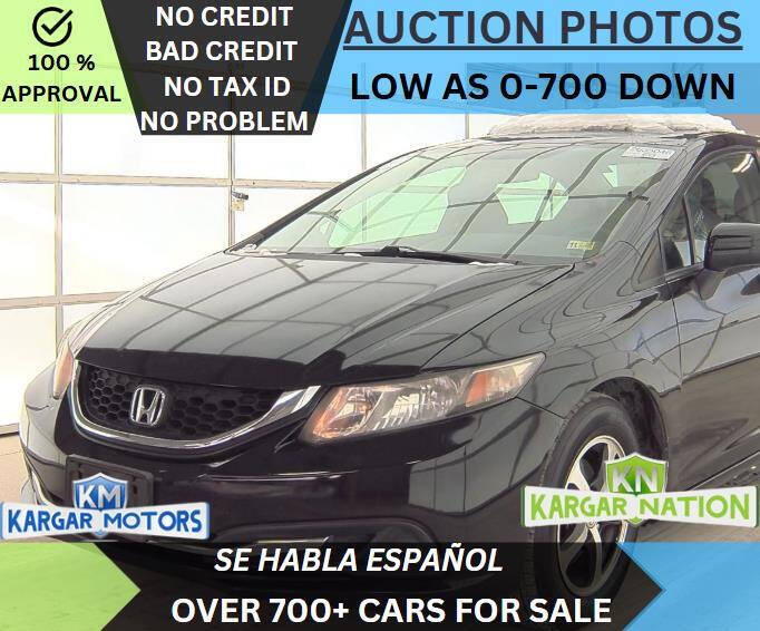 2015 Honda Civic for sale at Kargar Motors of Manassas in Manassas VA