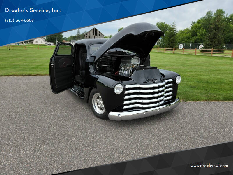 1950 Chevrolet 3100 for sale at Draxler's Service, Inc. in Hewitt WI