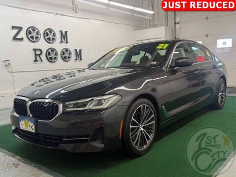 2021 BMW 5 Series for sale at First City Cars and Trucks in Rochester NH