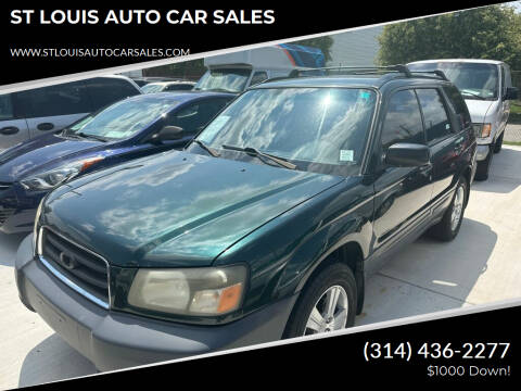 2005 Subaru Forester for sale at ST LOUIS AUTO CAR SALES in Saint Louis MO