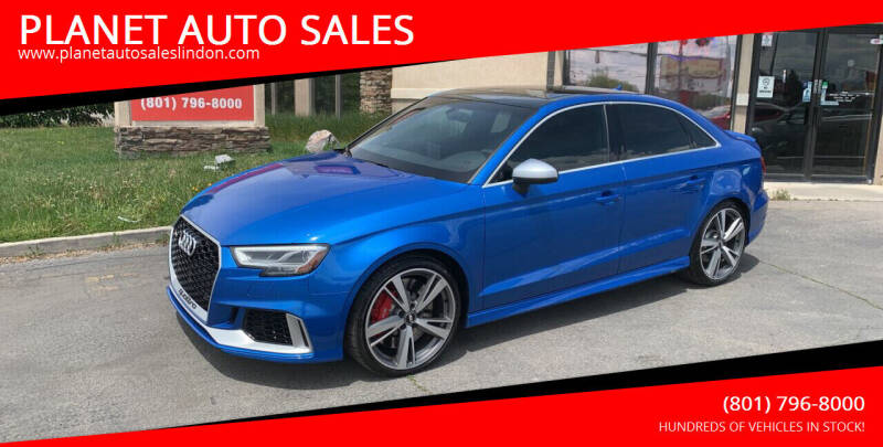 2017 Audi RS 3 for sale at PLANET AUTO SALES in Lindon UT