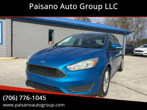 2016 Ford Focus for sale at Paisano Auto Group LLC in Cornelia GA