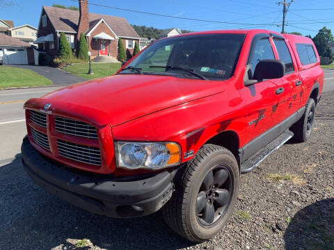 2003 Dodge Ram Pickup 1500 for sale at Trocci's Auto Sales in West Pittsburg PA