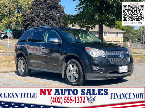 2013 Chevrolet Equinox for sale at NY AUTO SALES in Omaha NE