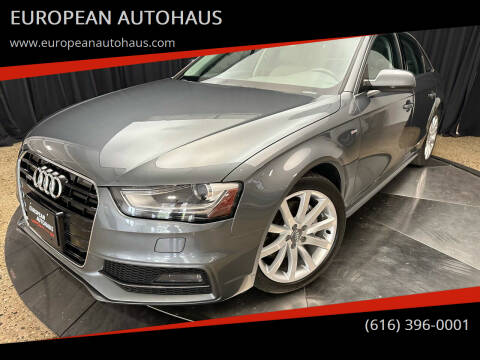 2014 Audi A4 for sale at EUROPEAN AUTOHAUS in Holland MI