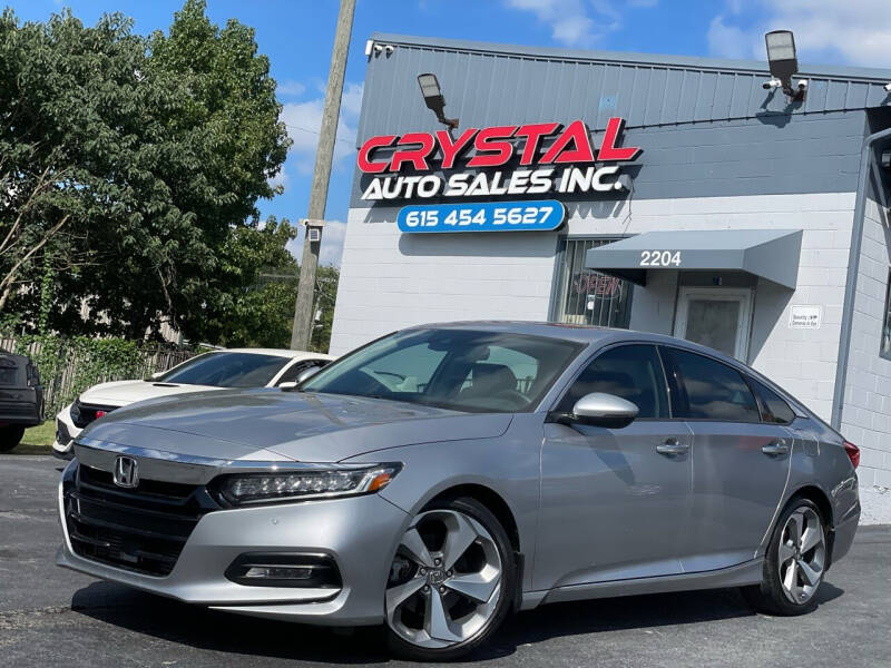 2019 Honda Accord for sale at Crystal Auto Sales Inc in Nashville TN