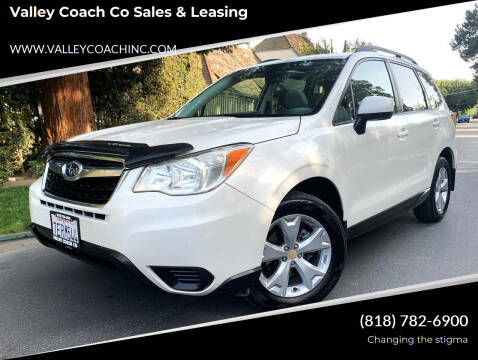 2015 Subaru Forester for sale at Valley Coach Co Sales & Leasing in Van Nuys CA