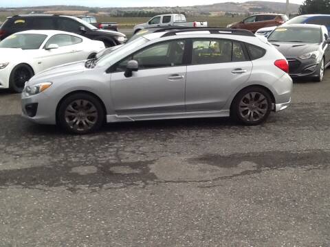 2013 Subaru Impreza for sale at Garys Sales & SVC in Caribou ME