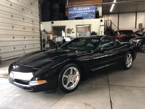 2004 Chevrolet Corvette for sale at T James Motorsports in Gibsonia PA