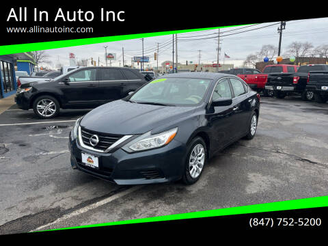 2017 Nissan Altima for sale at All In Auto Inc in Palatine IL