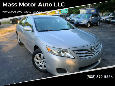 2011 Toyota Camry for sale at Mass Motor Auto LLC in Millbury MA