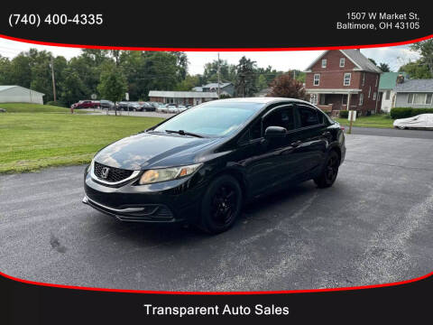 2014 Honda Civic for sale at Transparent Auto Sales LLC in Baltimore OH