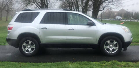 2011 GMC Acadia for sale at Harlan Motors in Parkesburg PA
