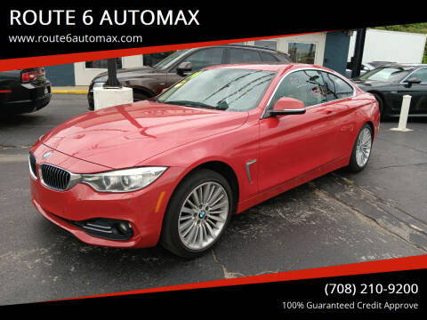 2014 BMW 4 Series for sale at ROUTE 6 AUTOMAX in Markham IL