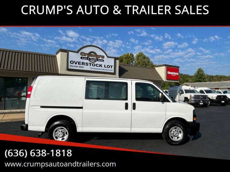 2019 Chevrolet Express for sale at CRUMP'S AUTO & TRAILER SALES in Crystal City MO