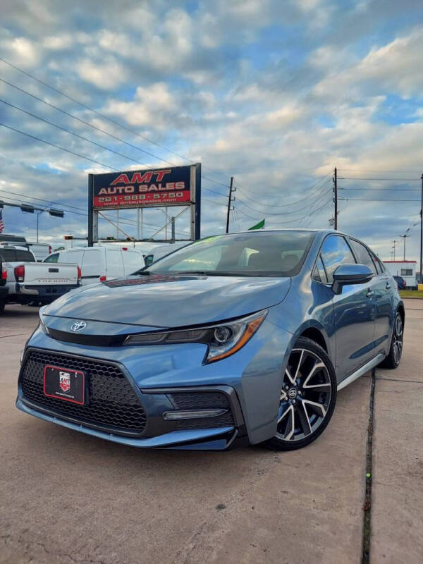 2020 Toyota Corolla for sale at AMT AUTO SALES LLC in Houston TX