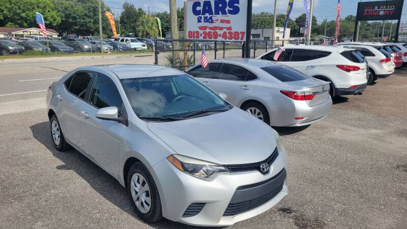 2014 Toyota Corolla for sale at CARS USA in Tampa FL