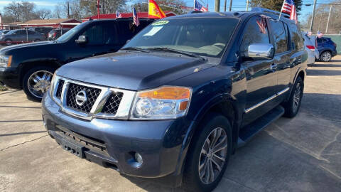 2015 Nissan Armada for sale at Mario Car Co in South Houston TX