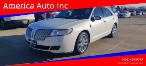 2010 Lincoln MKZ for sale at America Auto Inc in South Sioux City NE