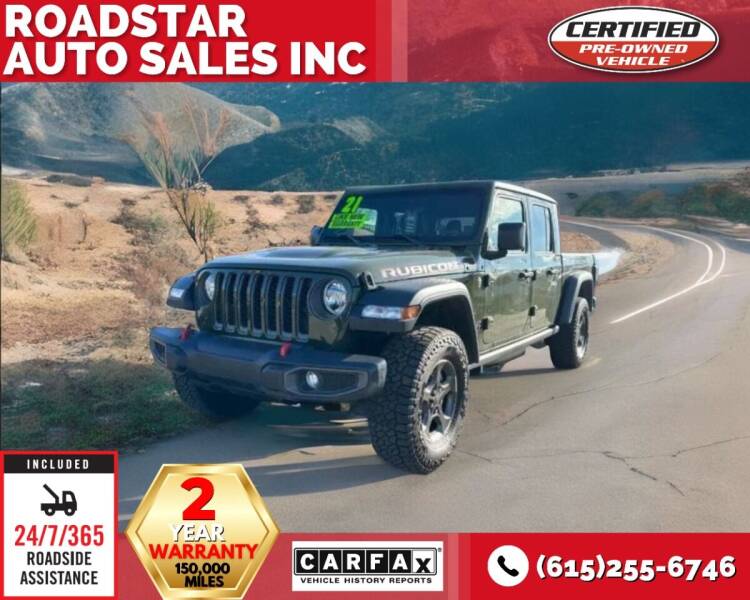2021 Jeep Gladiator for sale at Roadstar Auto Sales Inc in Nashville TN