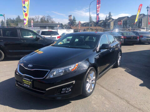 2015 Kia Optima for sale at Spanaway Auto Sales and Services LLC in Tacoma WA