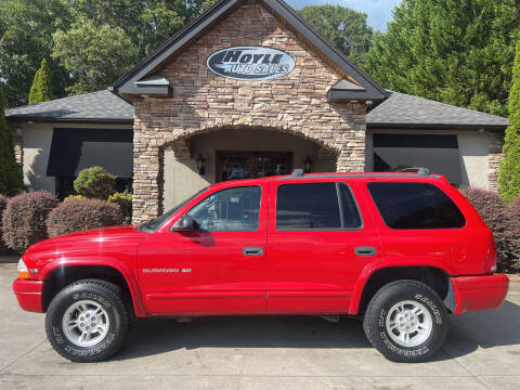 2000 Dodge Durango for sale at Hoyle Auto Sales in Taylorsville NC