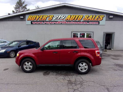 2011 Ford Escape for sale at ROYERS 219 AUTO SALES in Dubois PA