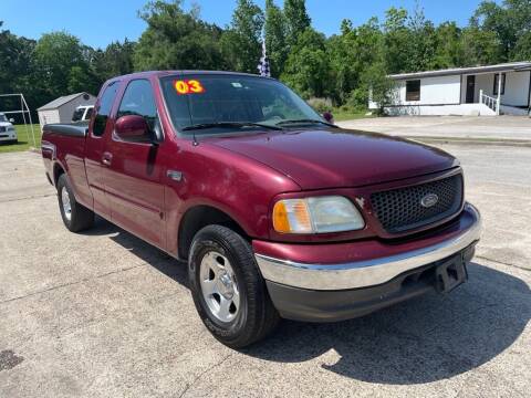 2003 Ford F-150 for sale at AUTO WOODLANDS in Magnolia TX