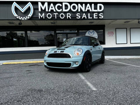 2012 MINI Cooper Hardtop for sale at MacDonald Motor Sales in High Point NC