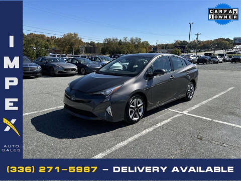 2016 Toyota Prius for sale at Impex Auto Sales in Greensboro NC